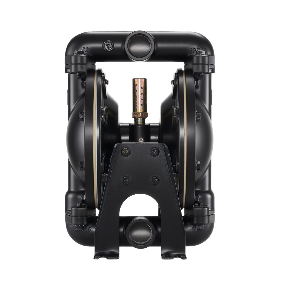 VEVOR Druckluft-Doppelmembranpumpe, 132 L/min, 25,4 mm Einlass & Auslass, pneumatische Altöl-Transferpumpe, max. 114 PSI, Gehäuse aus Aluminiumlegierung, für Diesel, Fett, Kerosin, Benzin & Öl