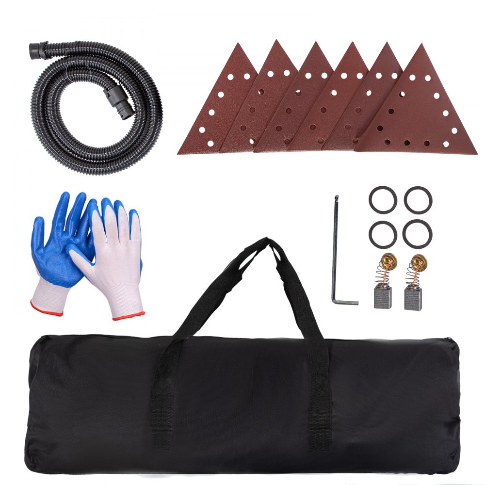 Vevor Trockenbauschleifer Dreieckschleifer 850w Teleskopischer Langhalsschleifer