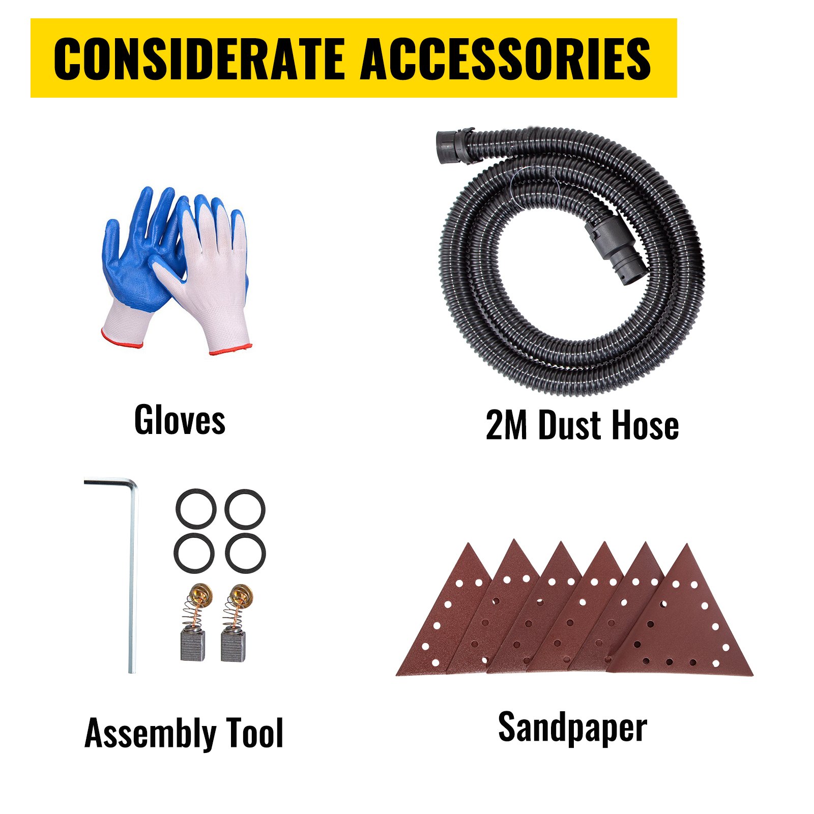 Vevor Trockenbauschleifer Dreieckschleifer 850w Teleskopischer Langhalsschleifer