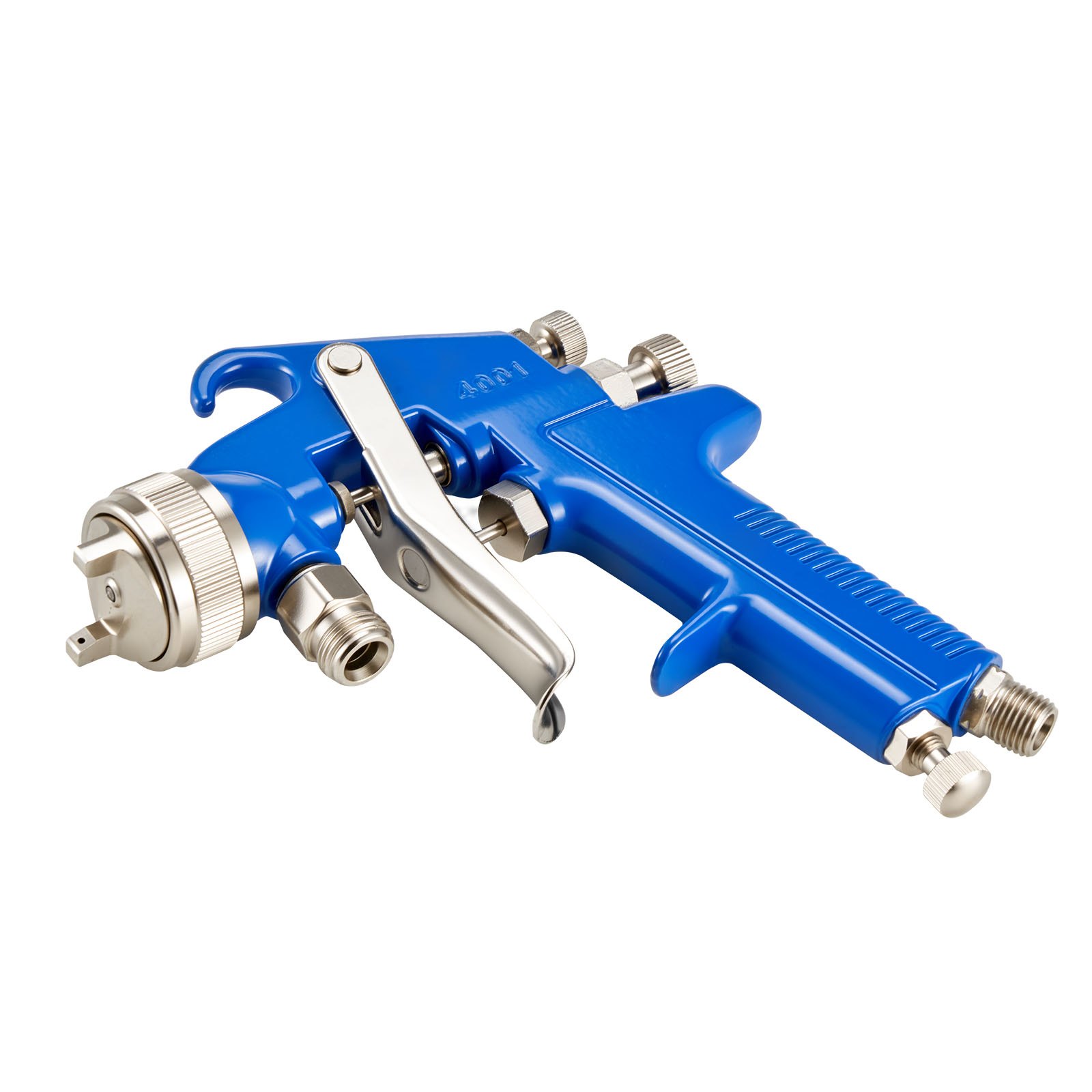 VEVOR Siphon-Lackierpistole, Spritzpistole mit hoher Zerstäubung, 1000-ccm-Farbsprüh-Set mit 1,8-mm-Düse, einstellbare Durchflussrate & Luftmenge für Auto-, Möbel-, Wand- und Hausanstrich