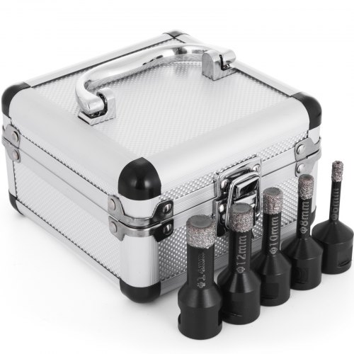 Diamant Lochsäge M14 6/8/10/12/14mm Diamantbohrer Set Granit-feinsteinzeug