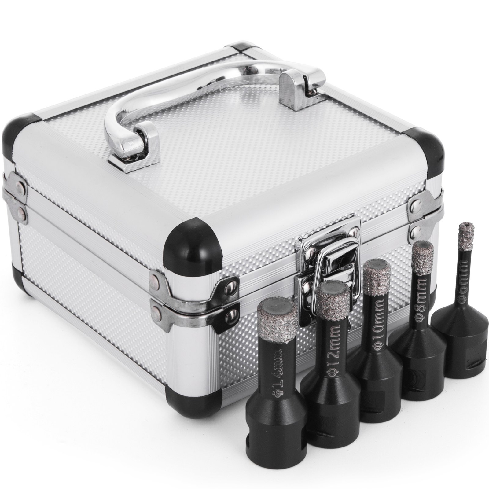 Diamant Lochsäge M14 6/8/10/12/14mm Diamantbohrer Set Granit-feinsteinzeug