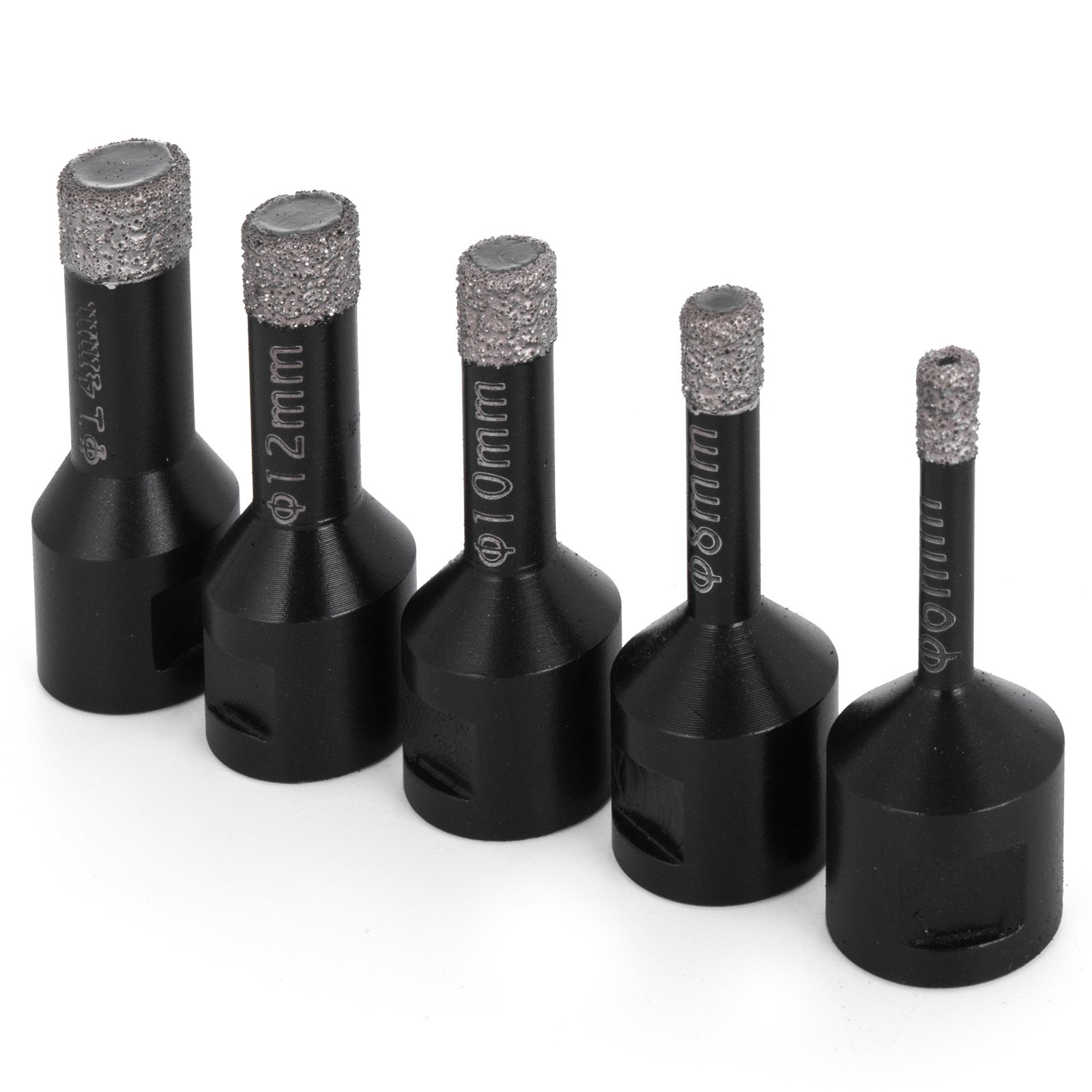 Diamant Lochsäge M14 6/8/10/12/14mm Diamantbohrer Set Granit-feinsteinzeug