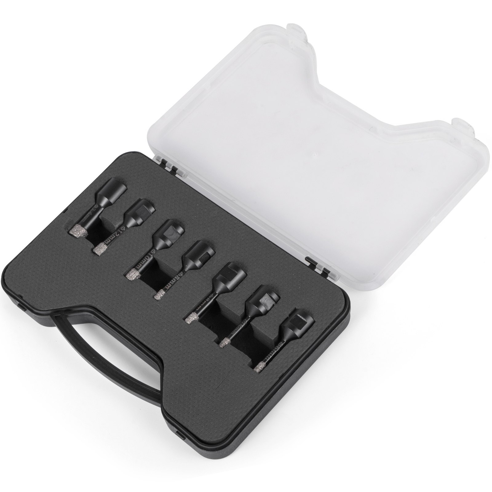 7 Teiliges Profi Diamant Bohrkronen Set Für Granit Feinsteinzeug Fliesen M14