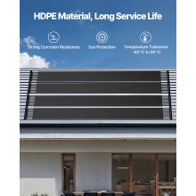 Solar-Poolheizung, 2,75 x 20 Fuß, Heizsystem für oberirdische Pools (2 Paneele)