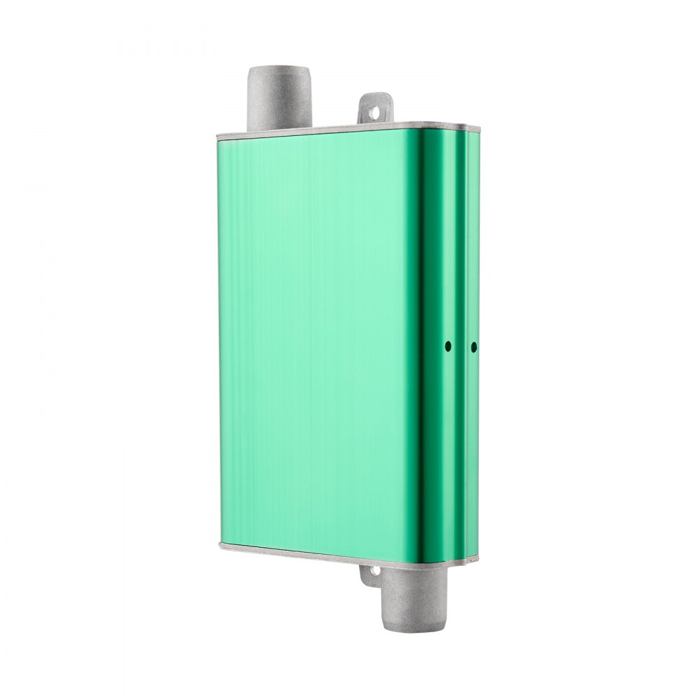 VEVOR Dieselheizungsschalldämpfer Abgasschalldämpfer Set mit 2 Klemmen & Schrauben, Aluminiumlegierung, Standheizungs-Geräuschreduzierer für 2 kW / 5 kW / 8 kW Standheizung