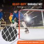 VEVOR Hockeytor Streethockey Tor Hockeytor Inlinehockey Straßenhockey 183x122cm