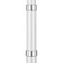 VEVOR Flag Pole, 9.14 m Heavy Duty Telescopic Flagpole Kit for Outside House In Ground, Extra Thick Outdoor Aluminum Flagpole Kit with PVC Ground Sleeve for Yard, Residential or Commercial Use, Silver