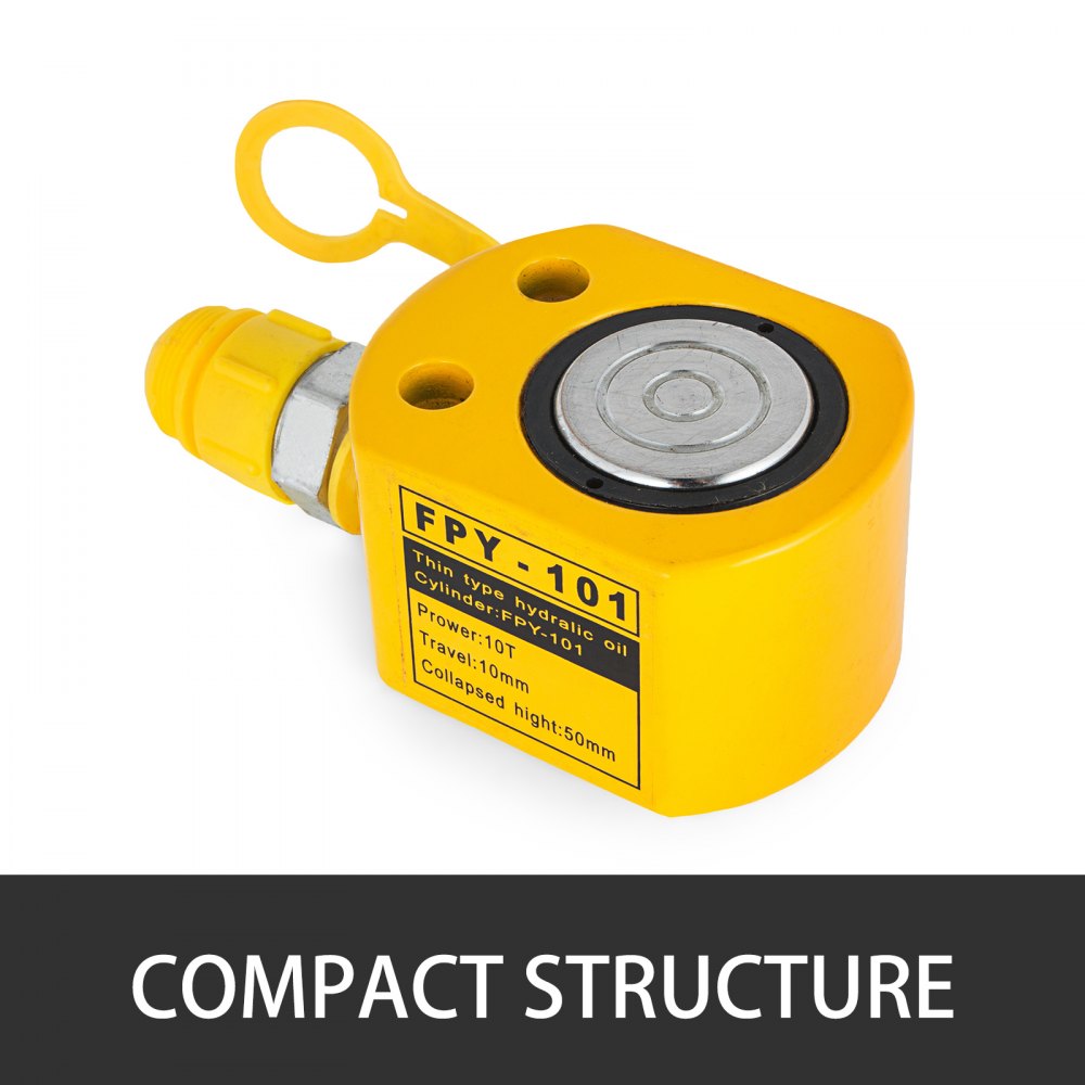 10t 10mm Ultradünner Hydraulikzylinderheber Industriell Druckpumpe Hochleistung