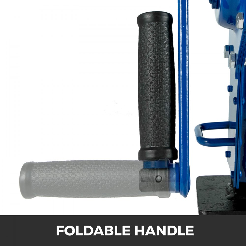 handbet?tigter Wagenheber Arbeitssparender Autolifter hydraulisch 3T (6614 lbs) blau