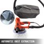 VEVOR Exzenterschleifer 180 mm, Schleifmaschine Werkzeug 710 W, Schleifmaschine mit Vakuumbeutel, Handschuhe, Schutzbrille