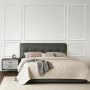 VEVOR Wandform-Set, 3er-Pack, 57,91/121,92/143 cm Stuckleisten aus Lackierbarem Polystyrol, Wasserfeste Wandleiste, Zierleiste für Wände, Friesleisten für Wohnzimmer, Schlafzimmer, Zuhause, Weiß