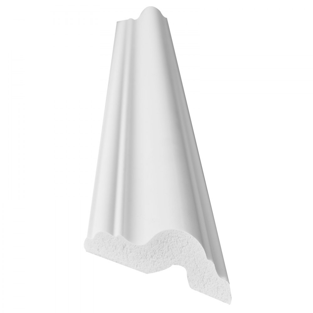 VEVOR Wandform-Set, 6er-Set 61x61cm u. 61x137cm Stuckleisten aus Lackierbarem Polystyrol, Wasserfeste Wandleiste, Zierleiste für Wände, Friesleisten für Wohnzimmer, Schlafzimmer, Zuhause, Weiß