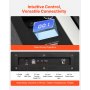 VEVOR Digitalpiano, 88 Tasten vollgewichtet anschlagdynamisch, E-Piano mit Möbelständer, Netzadapter, Dreifachpedal, Aufnahmefunktion, 280 Töne, Kabellose Verbindung, für Anfänger, Schwarz