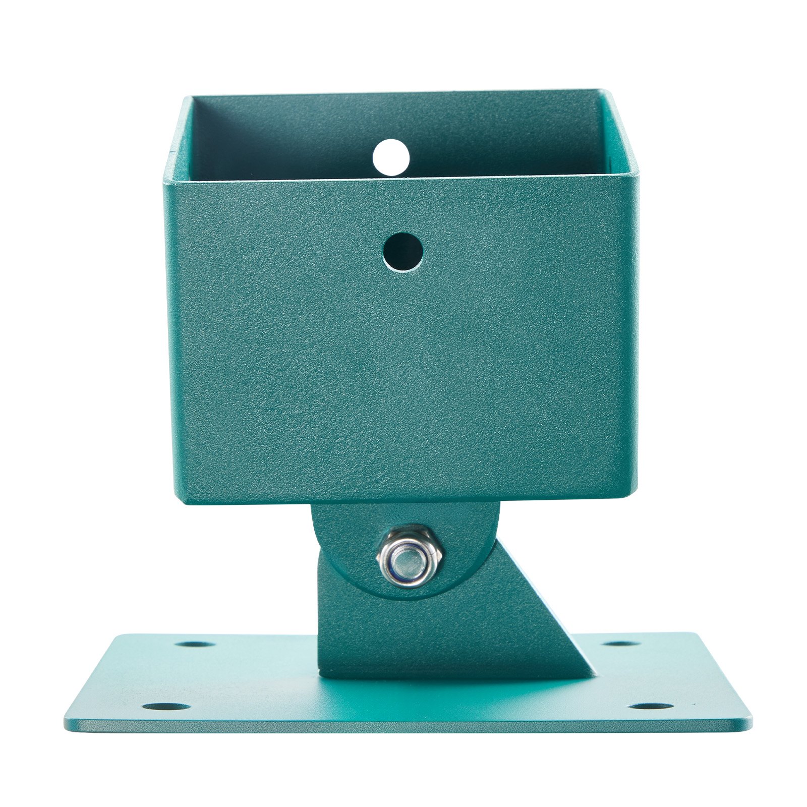 VEVOR 4 Stk. Verstellbare Schaukelhalterung, Grundhalterung aus Edelstahl für Schaukelgestell, 567kg Belastbare Schaukelbefestigung für 91x91mm Montagestärke, 45-60° Schaukelanker für Balance & Schutz