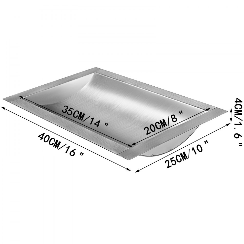 Zahlteller Geldschale Geldteller 40x25cm Kassierteller Deal Tray Kassensysteme