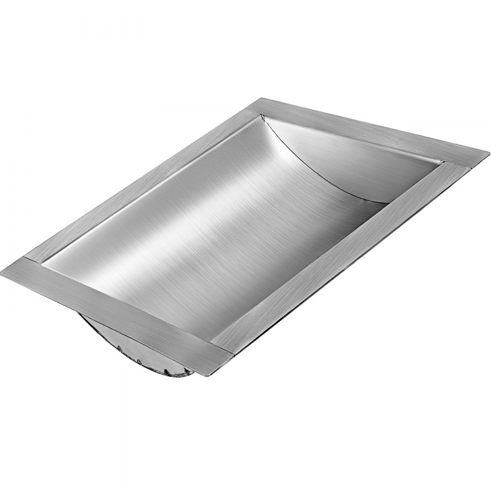 Zahlteller Geldschale Geldteller 20x25cm Bezahlteller Münzteller 304 Edelstahl