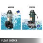 Fäkalienpumpe 0,5kw Gusseisen Schmutzwasserpumpe Float Switch Dirty Water Sewage