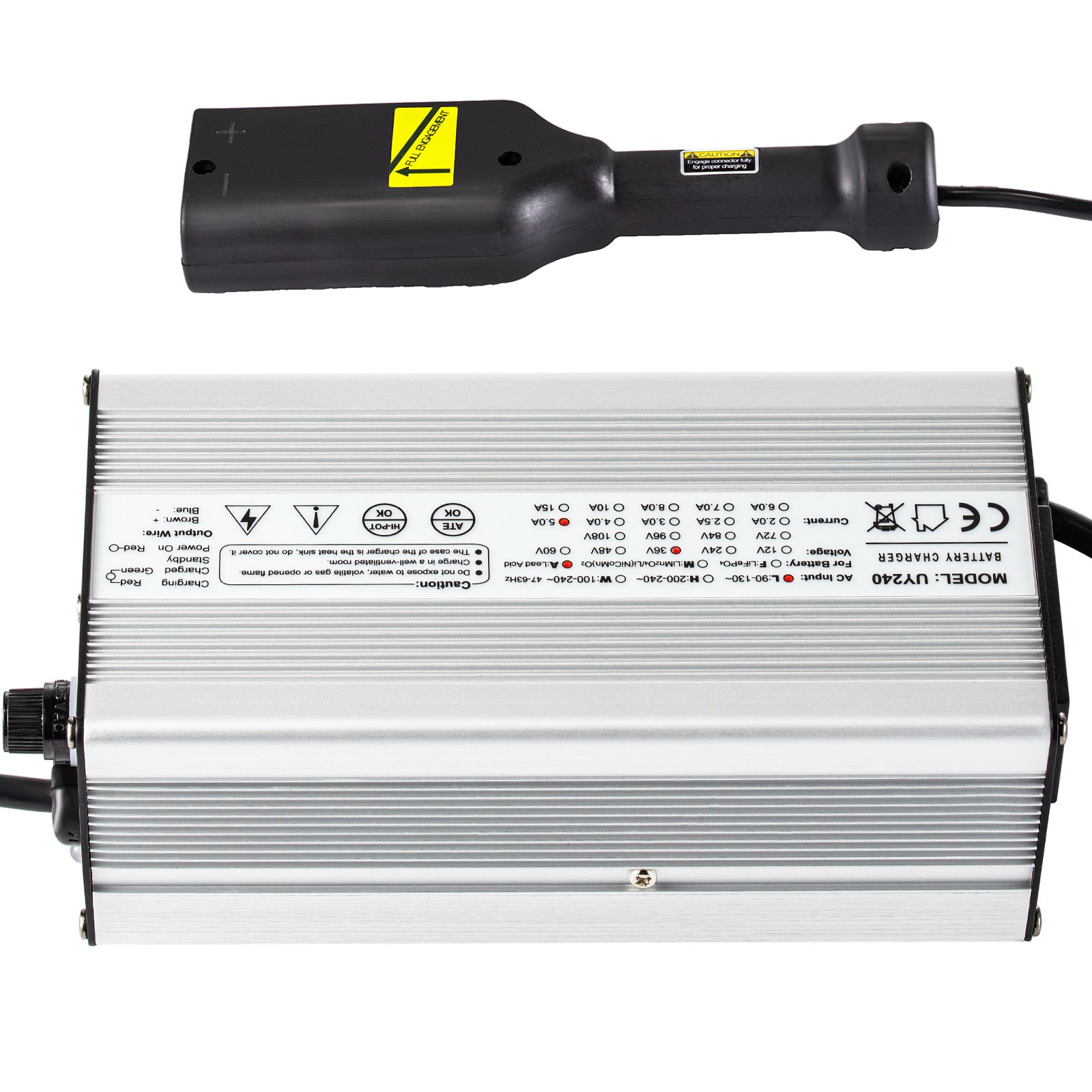 Vevor Golf Cart Batterieladegerät Club Autoladegerät 36v 5a D Stecker Für Ez Go