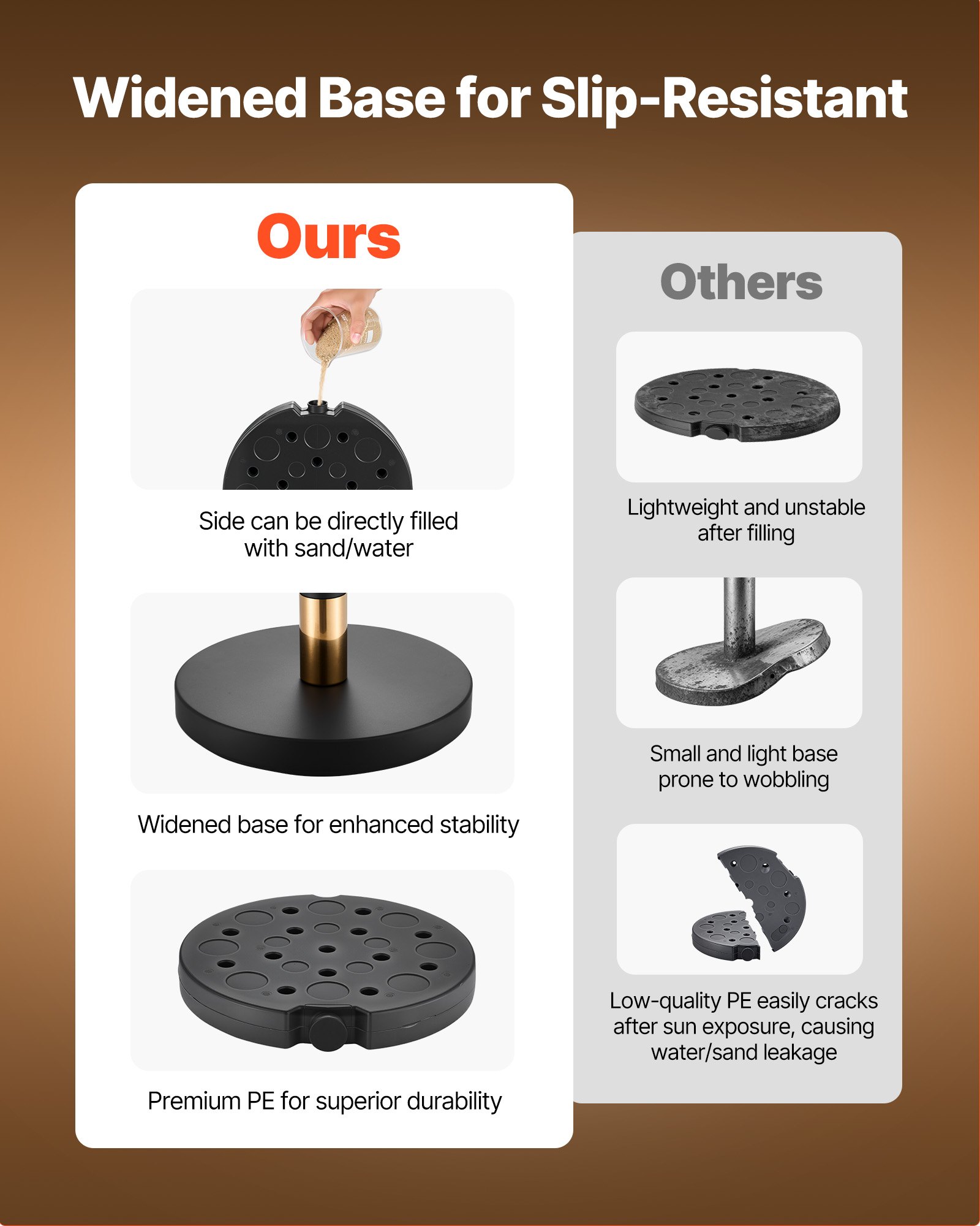 VEVOR Absperrpfosten 6-teilig, Personenleitsystem Set mit Rotem Teppich (10 m) & 4 Roten Samtseilen (1,5 m), Absperrständer mit Nachfüllbarem Sockel für Konzerte Ausstellungen Hotels Kinos (Schwarz)