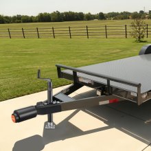 VEVOR Anhängerschloss, kompatibel mit 50,6 mm und 58,7 mm Kupplungen, Diebstahlsicherung mit 3 Schlüsseln, korrosionsbeständig, Sicherheitsschloss für Wohnmobile, Anhänger, Boote