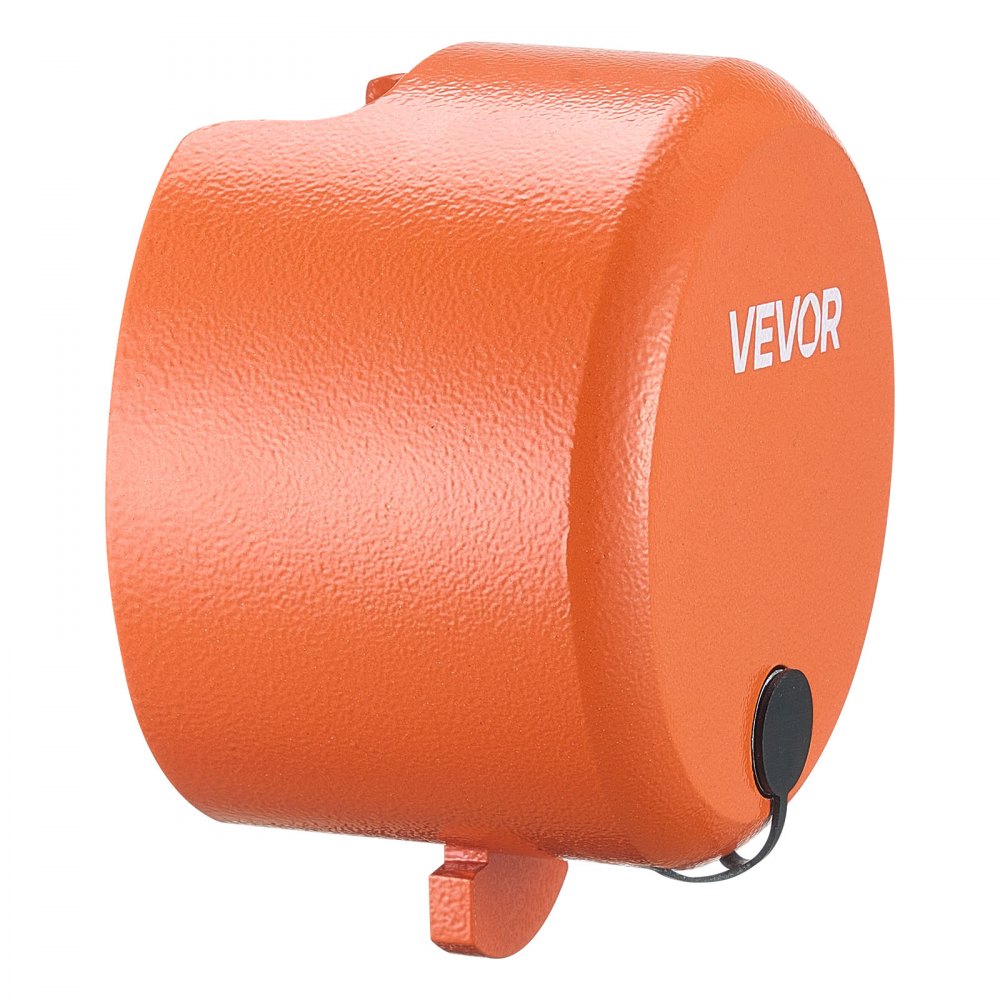 VEVOR Anhängerschloss, kompatibel mit 47,5 mm, 50,8 mm, 58,7 mm flachen Kugelkupplungen, Diebstahlsicherung mit 4 Schlüsseln, Sicherheitsschloss für Wohnmobile, Anhänger, Boote