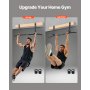VEVOR Klimmzugstange zur Dekcenmontage, Pull up Bar zur Deckenmontage für das Heim-Fitnessstudio, Klimmzüge mit mehreren Griffen, 107 cm breite, multifunktionale Trainingsstation aus Stahl, 200 kg