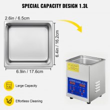 VEVOR Ultraschallreiniger Ultraschall Reinigungsgerät Heizung Timer 60W