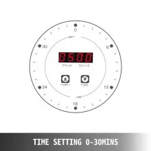 VEVOR 10L Digital Ultraschall Reiniger 40kHz Ultraschallreiniger Schmuck Reinigung Ultraschall Ultraschallreinigungsgerät Brille Reinigungsgerät mit