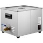 VEVOR 15 L Ultraschallreiniger (600 W Heizung, 360 W Ultraschall) Professioneller digitaler Labor-Ultraschall-Teilereiniger mit Heizungstimer für die Reinigung von Glaszahninstrumenten