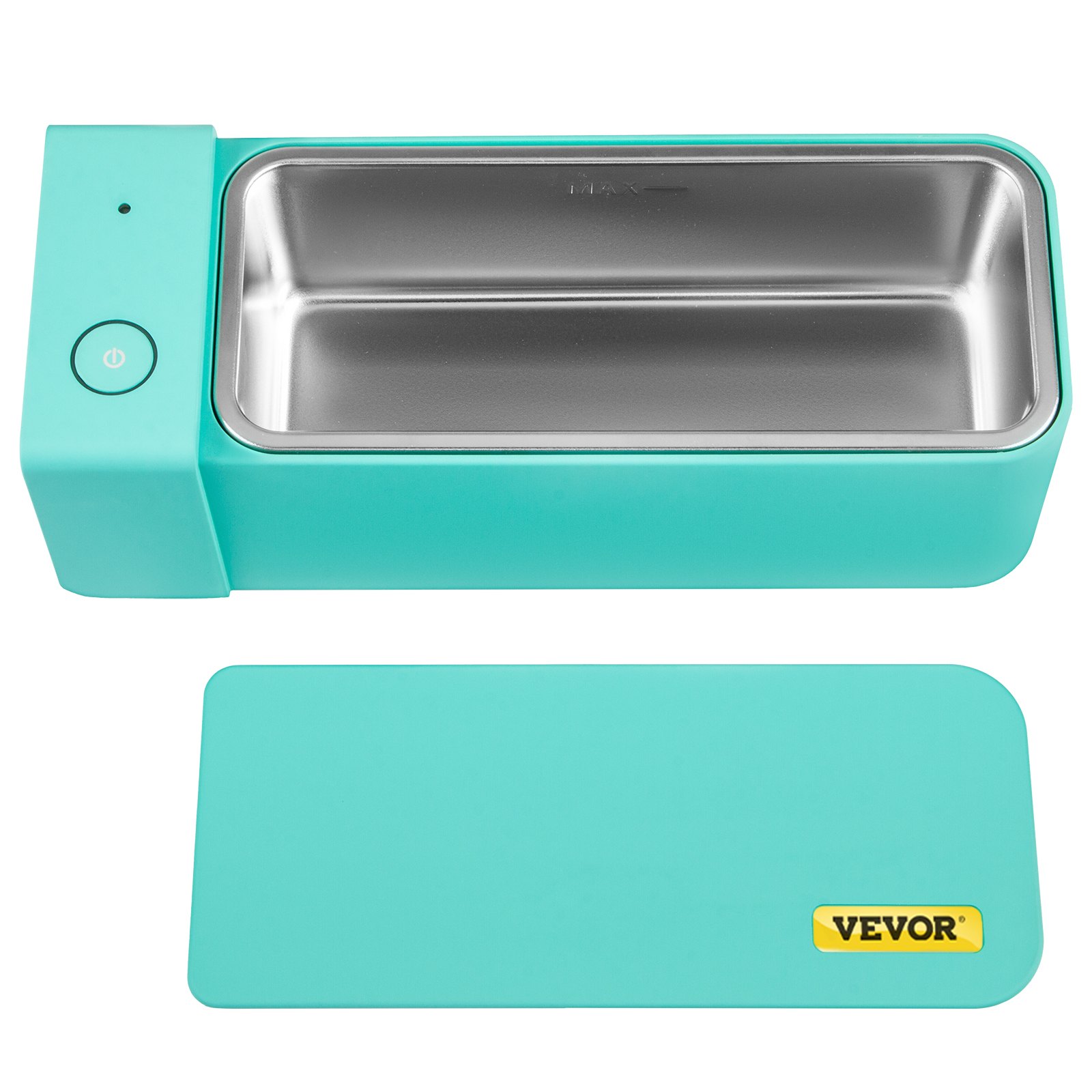 Vevor Ultraschall Reinigungsgerät Brillenreiniger Schmuck 600 Ml 50 Khz Grün