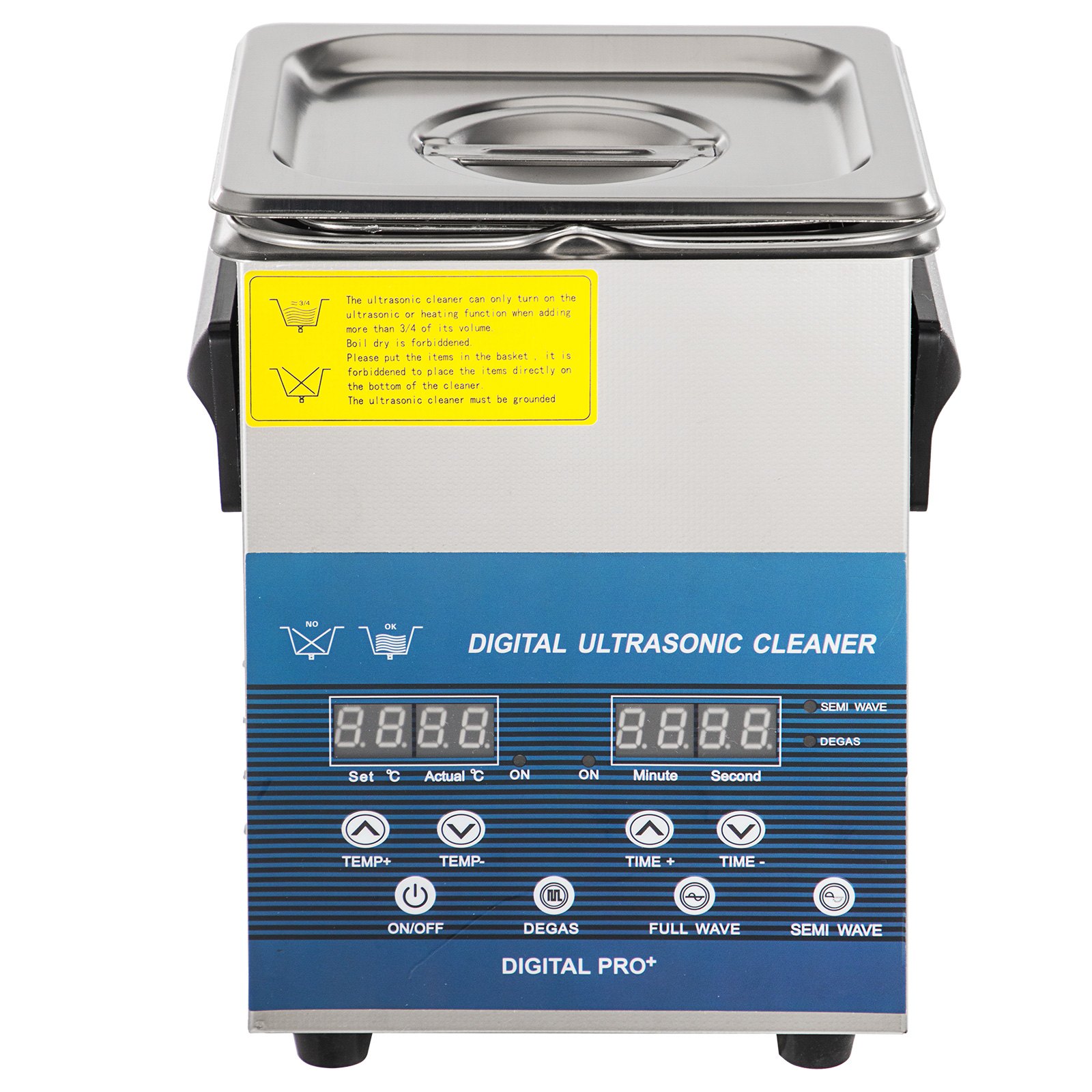 Vevor Digitaler Ultraschallreiniger Ultraschallreinigungsmaschine 2l Reinigung