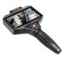 VEVOR Endoskopkamera Dreifachlinse 5" IPS-Bildschirm 854x480 Inspektionskamera 5m Kabel Rohrkamera 5000mAh Akku für 5-6Std. Kanalkamera IP67 Endoskop 180°Drehbar Automotoren Abwasserkanäle HVAC-Kanäle