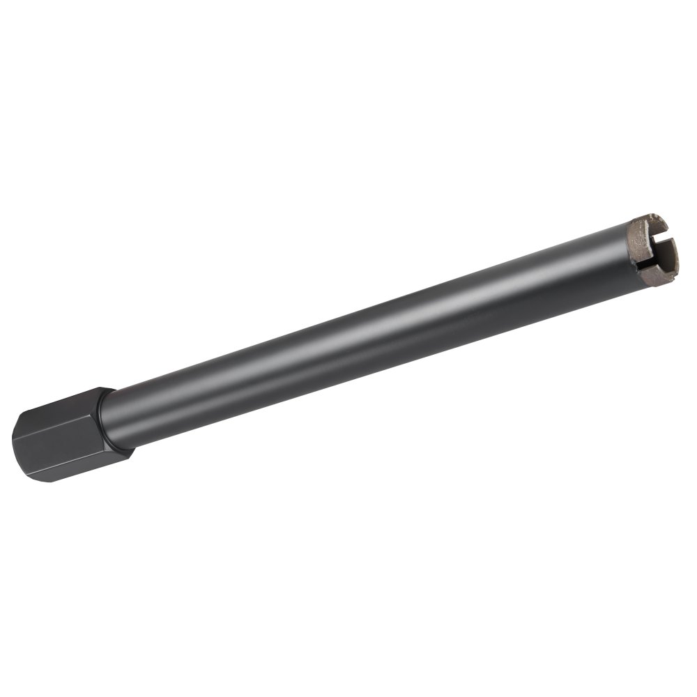 VEVOR Kernbohrer Bohrkrone φ 38 mm 356 mm Bohrtiefe, 1-1/4 Zoll-7 Innengewinde, Hochpräzisions-Schweißtechnologie, Nass-Diamantkernbohrer Kernlochbohrer für Stahlbeton Ziegel Mauerwerk