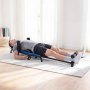 VEVOR Strecktrainer bis 160 kg, Schwerlast-Inversionstisch mit Stabiler Konstruktion, Rückentrainer zur Entlastung von Wirbelsäule & Nacken, Rückenstreckbank mit Manueller Radsteuerung Blau Schwarz