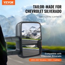 VEVOR elektrische Außenspiegel für Chevrolet Silverado (2003-2007)/GMC/Cadillac