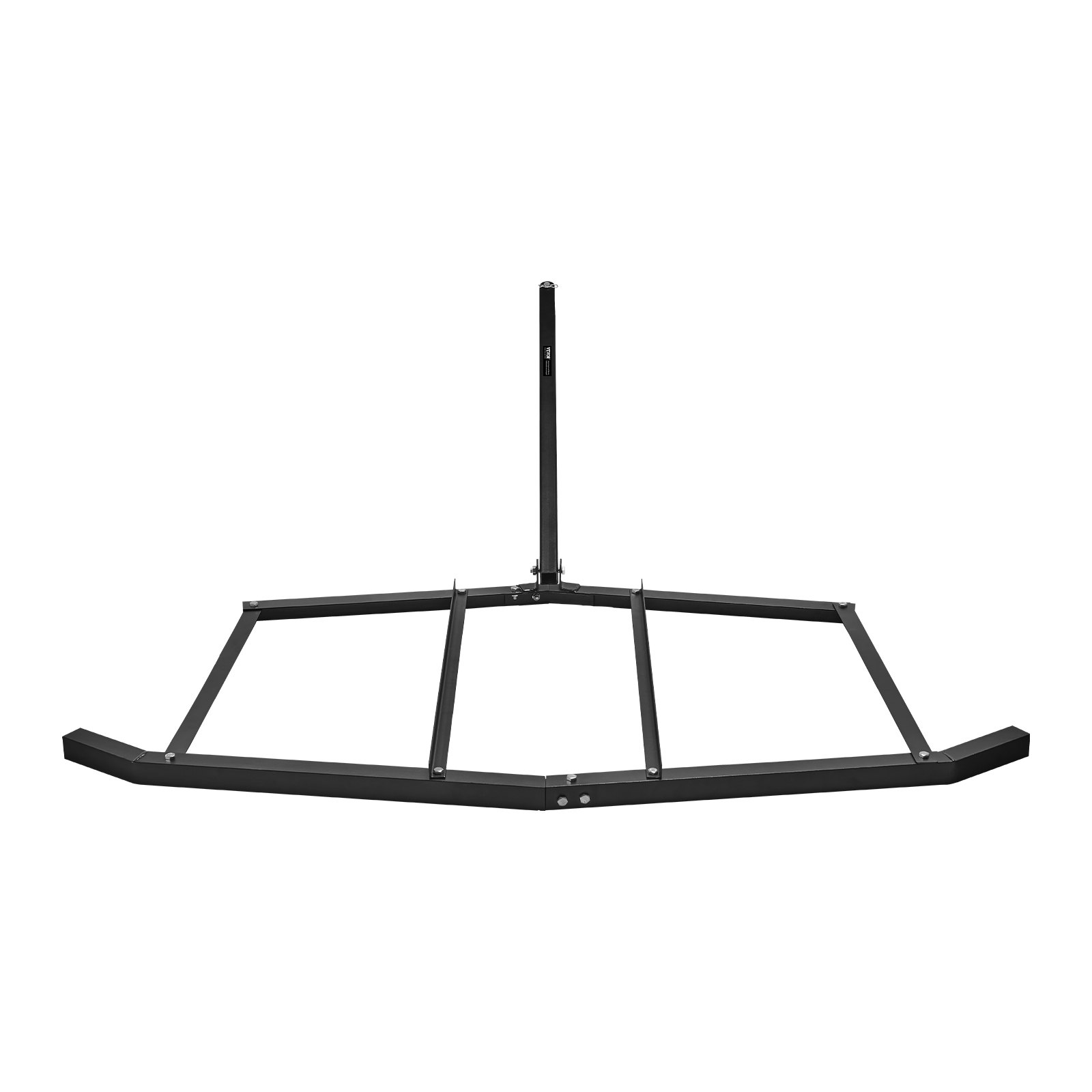 VEVOR Schleppegge, 183x198x11 cm Wiesenschleppe, Q235 Stahl-Einfahrtsplaniergerät mit Bolzenkupplung, Rasentraktor für Einfahrten, Geländefahrzeuge, UTVs, Garten- und Rasentraktoren