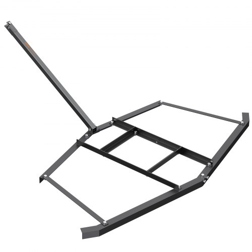 VEVOR Schleppegge 1890 x 1945 x 90 mm Traktor Wiesenegge Wiesenschleppe aus 4 mm dickem Q235-Stahl Feldegge Einstellbarer Querstangenbereich 203,2/406,4 mm Rasenschleppe ATVs, UTVs, Gartentraktoren