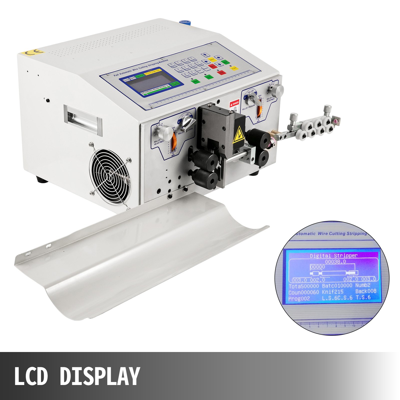 Automatische Computer-abisoliermaschine Kabelschneidemaschine 350w 1-100,000mm