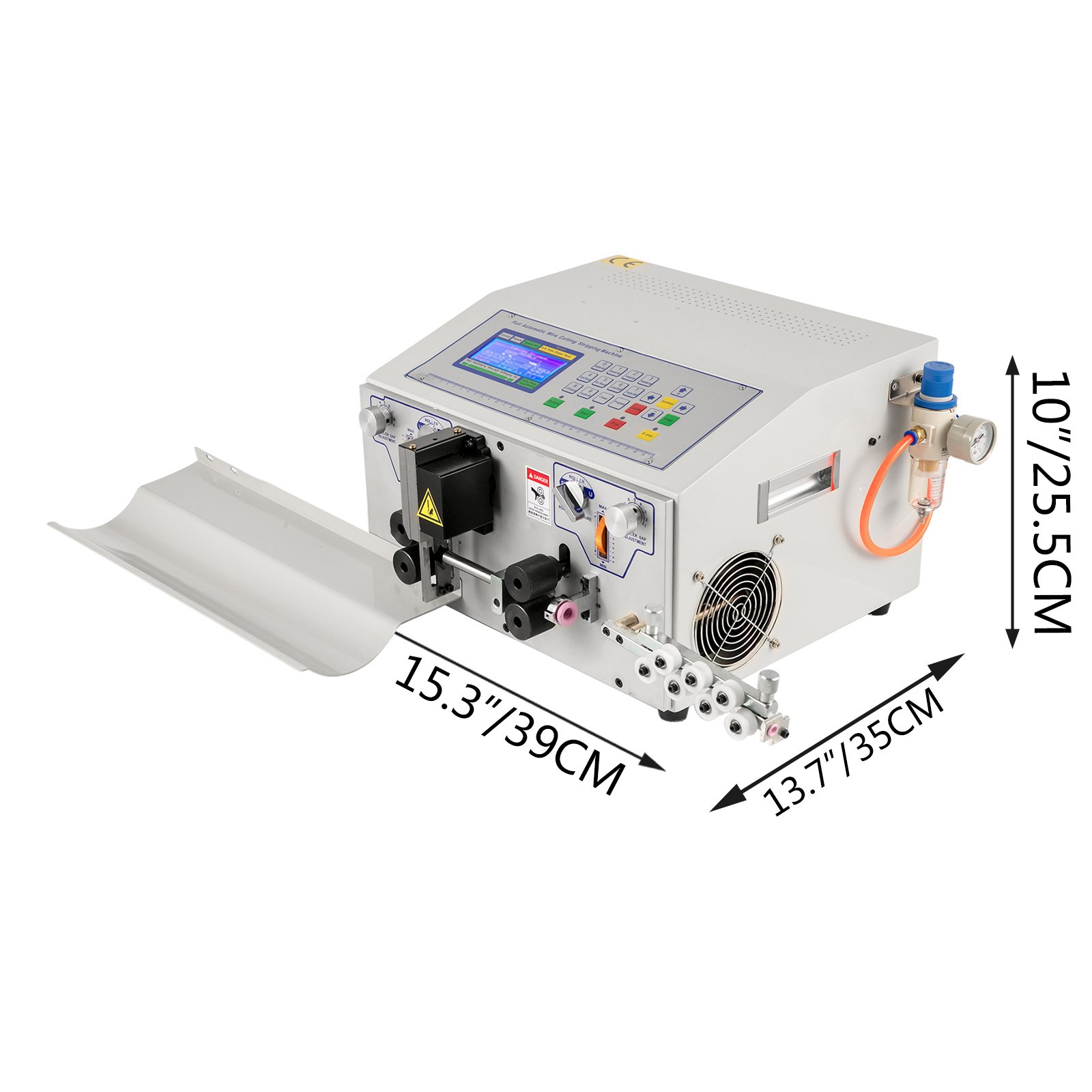 Automatische Computer-abisoliermaschine Kabelschneidemaschine 350w 1-100,000mm