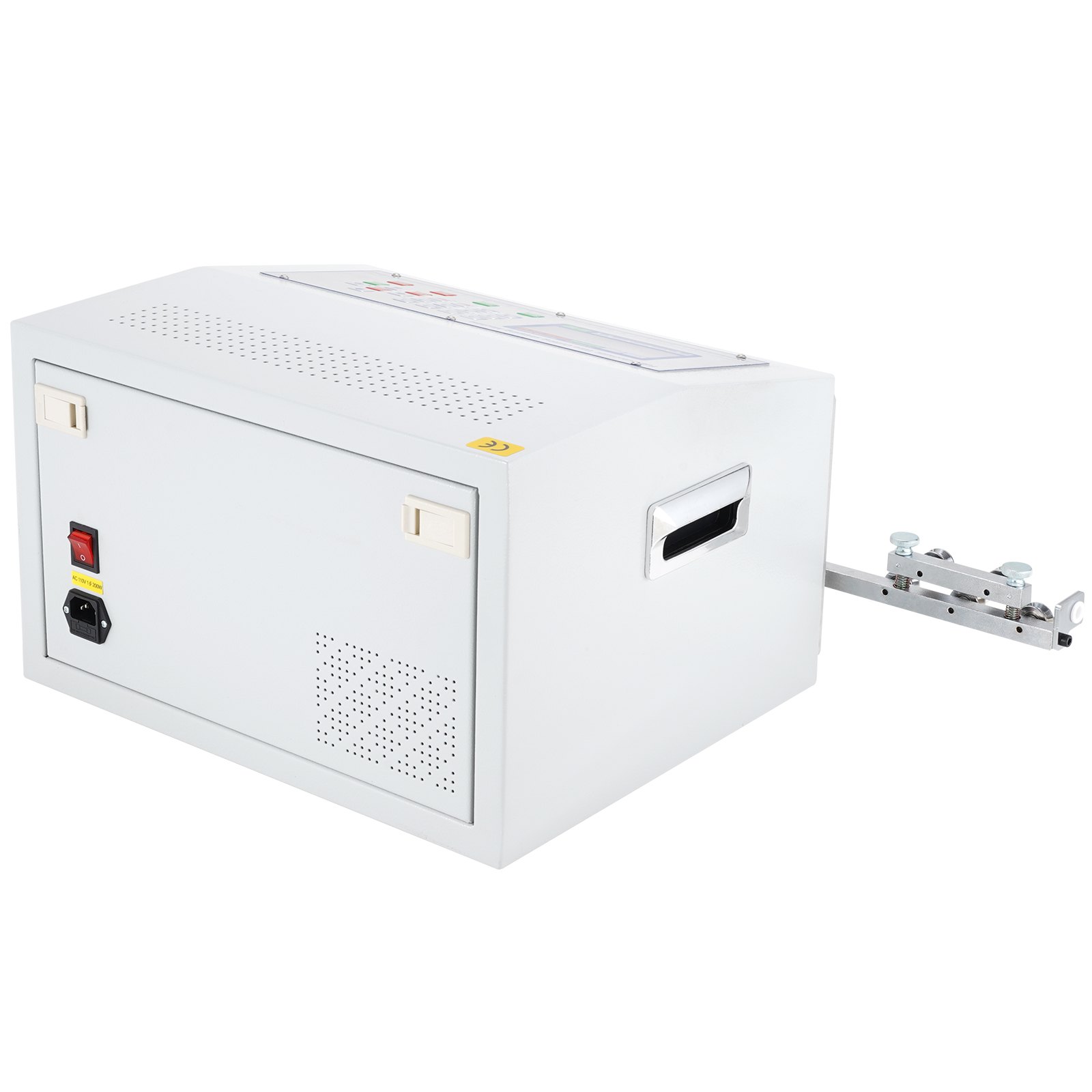VEVOR Automatische Computer-Abisoliermaschine 300 W, Kabelschneidemaschine 1-100,000 mm, 230 V Drahtbiegemaschine Max. Kanaldurchmesser 10 mm, Kabelschälmaschine mit LCD Schirm und Richtmaschine