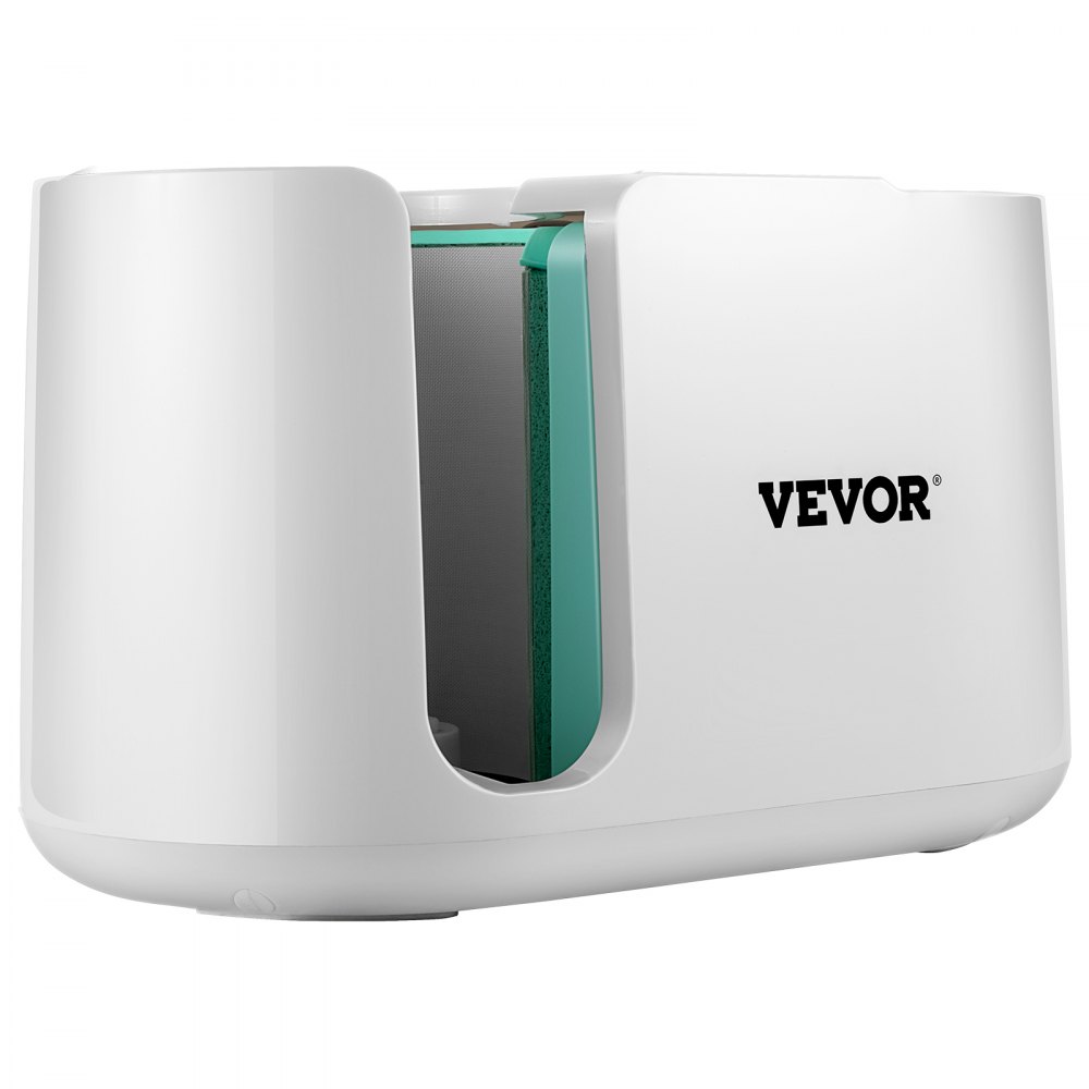 VEVOR Tassen Presse Maschine 280 W, Automatische Becherpresse 0,33–0,44 L Weiß, Sublimationspresse aus ABS & Silikon & Teflon, DIY Transferpresse Becher Max. 200 °C, Zeitbereich 0-100 s, 2,6 kg