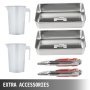 VEVOR Automatische Donuts Maker Maschine Automatischer Donut Maker 2-reihiger-Donutmaker kommerziell