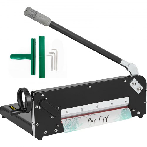 12" Width Manual Stack Paper Trimmer A4 Paper Cutter W/ Clamp & Safe Lock
