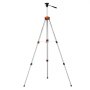 VEVOR Laser-Wasserwaagen-Stativ, ¼ x 20 Gewindehalterung, 27,36-68,11 Zoll Höhenverstellung mit integrierter Wasserwaage, leichter Laserscanner-Stativständer, einziehbare Beine, Aluminium-Stativ für stabile Messungen