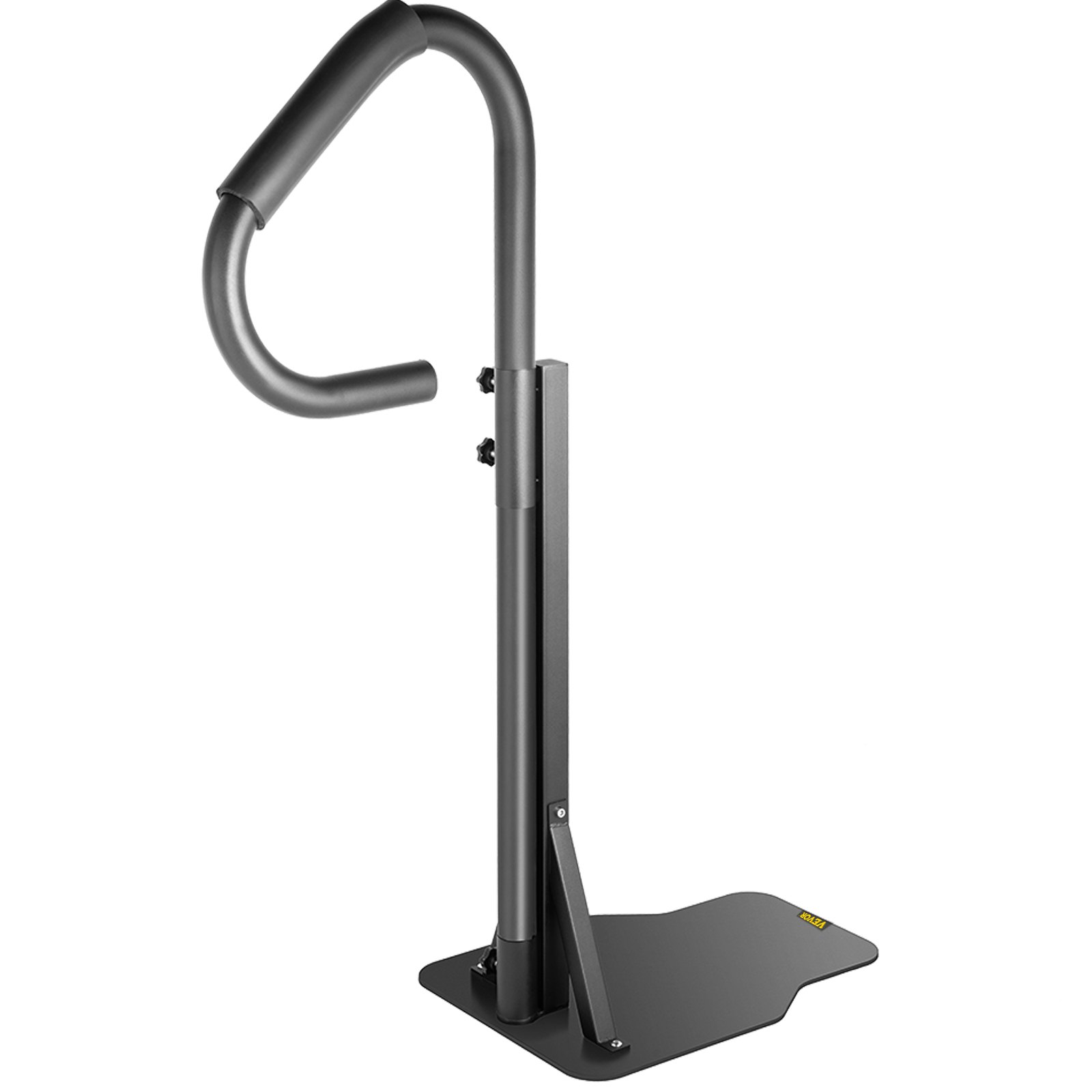 VEVOR Whirlpool Handlauf 48x141,5cm Spa-Geländer Pulverbeschichtetes Eisen Badewannen Ausstiegshilfe 280kg Tragfähigkeit Poolleiter 360° Schwenkbar Ideal für Außenschwimmbad Whirlpool Sonnenbaden