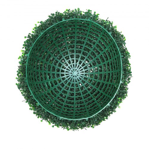 VEVOR 2x Buchsbaumkugel Knstlich 50,8cm Garten Deko Buchsbaum Kugel  knstlich Buchskugel Kunstpflanze aus PE, Holz, PP inkl. 2 Stk. Dekorative  ...