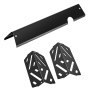 VEVOR Flavorizer Bars and Heat Deflectors, 44cm Grill Replacement Part, for Weber Genesis ll 310 315 335 340, E/S 325s, ES/SX 325s, E/S 335, EX/SX/EPX-335 Grills, Porcelain-enameled Steel, 8 Pack
