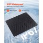 VEVOR 30 W 12 V Solarpanel-Batterieladegerät, Monokristallines Solarpanel-Kit mit integriertem Smart Controller & 3 Verbindungskabeln, tragbar für RV, Auto, Motorrad, Boot, Van, Camper