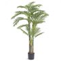 VEVOR Artificial Golden Cane Palm 1030x1030x1981mm Artificial Plant PE Artificial Plants Plastic Plants in Pot Odorless Waterproof Ideal for Decorating Bedroom Study Living Room